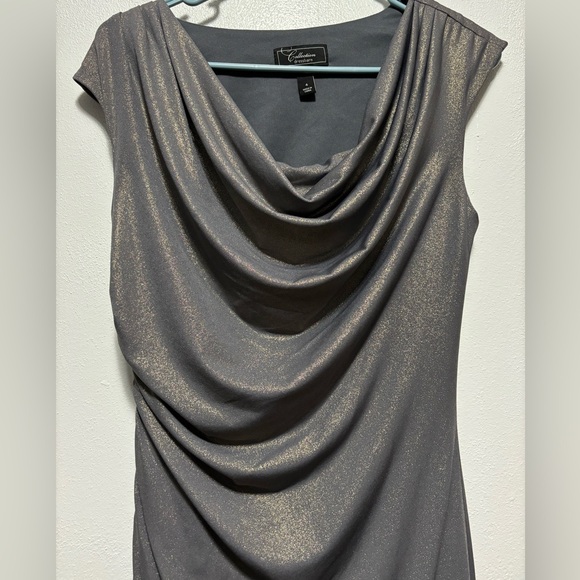 DRESS BARN shimmery Dress size 4 - Picture 3 of 11